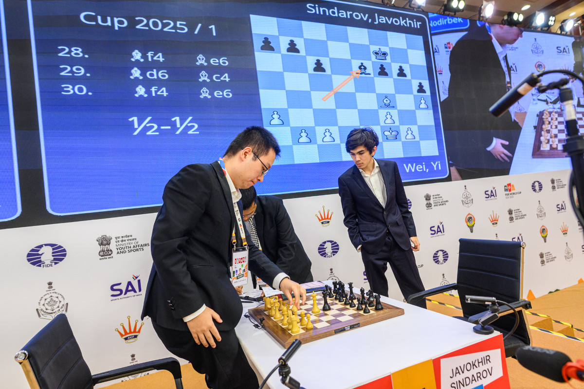 Wei Yi, Javokhir Sindarov