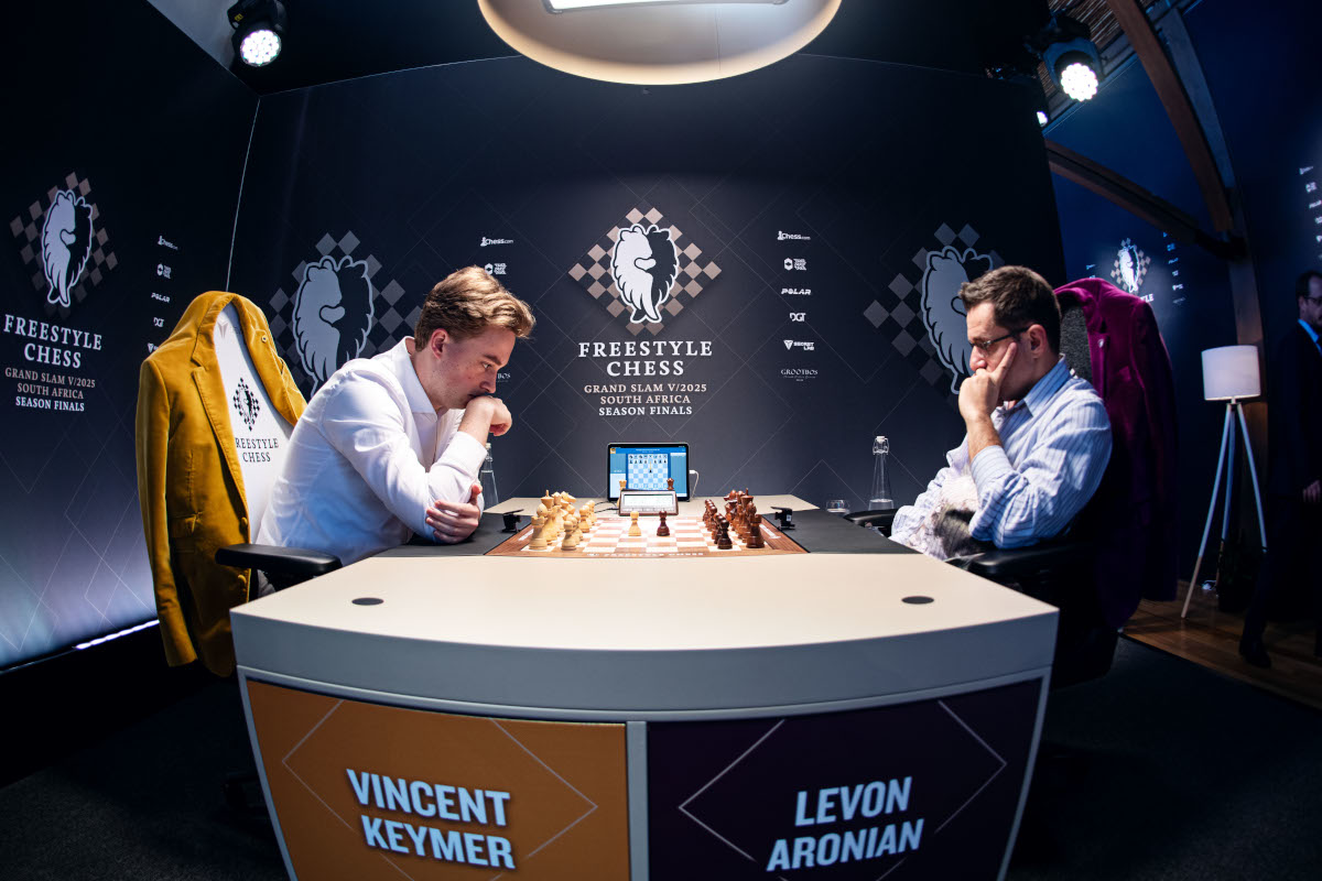 Vincent Keymer, Levon Aronian