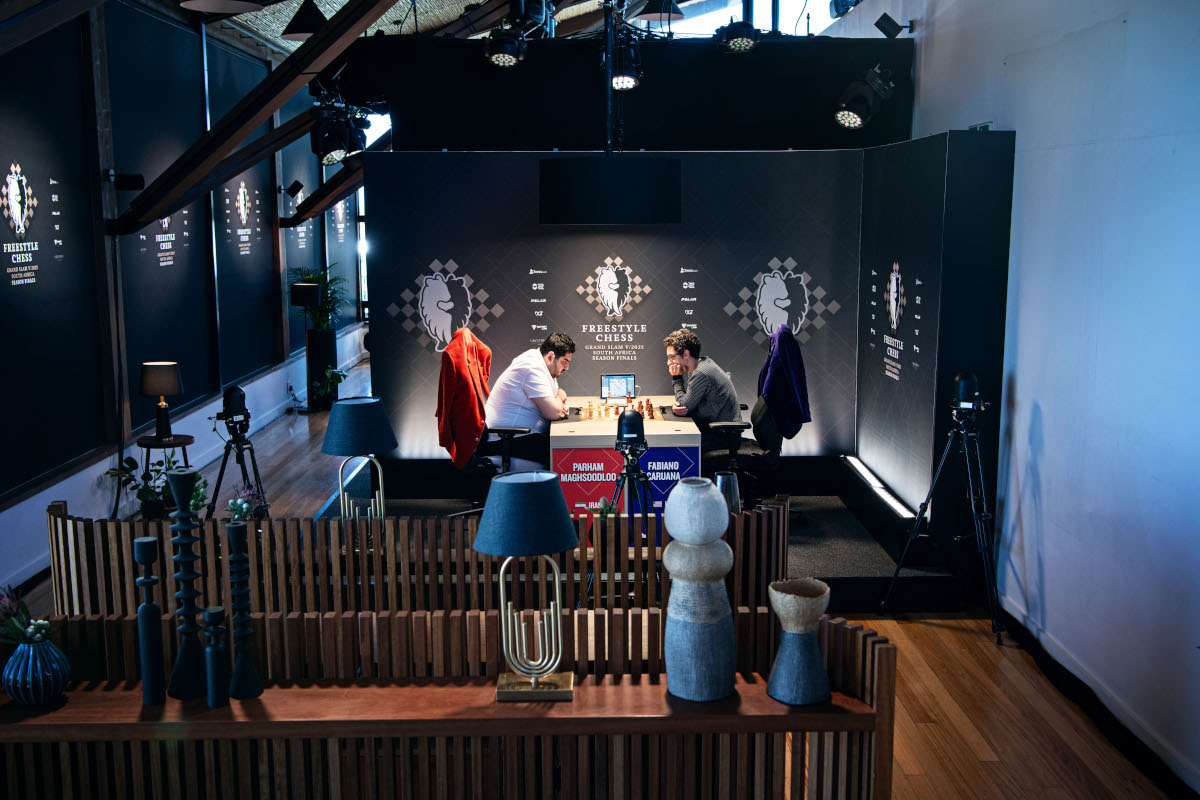 Parham Maghsoodloo, Fabiano Caruana