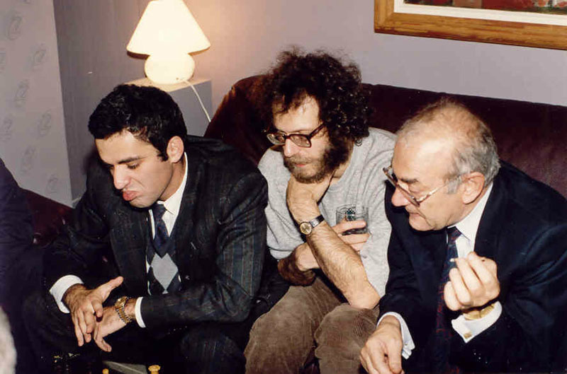 Garry Kasparov, Jon Speelman, Viktor Korchnoi