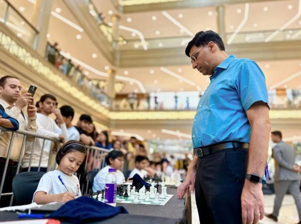 Shreyanshi Jain, Viswanathan Anand