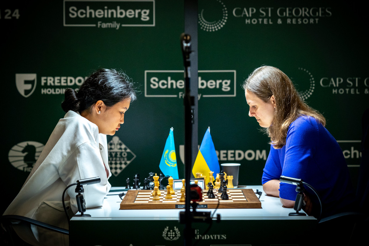 Bibisara Assaubayeva, Anna Muzychuk