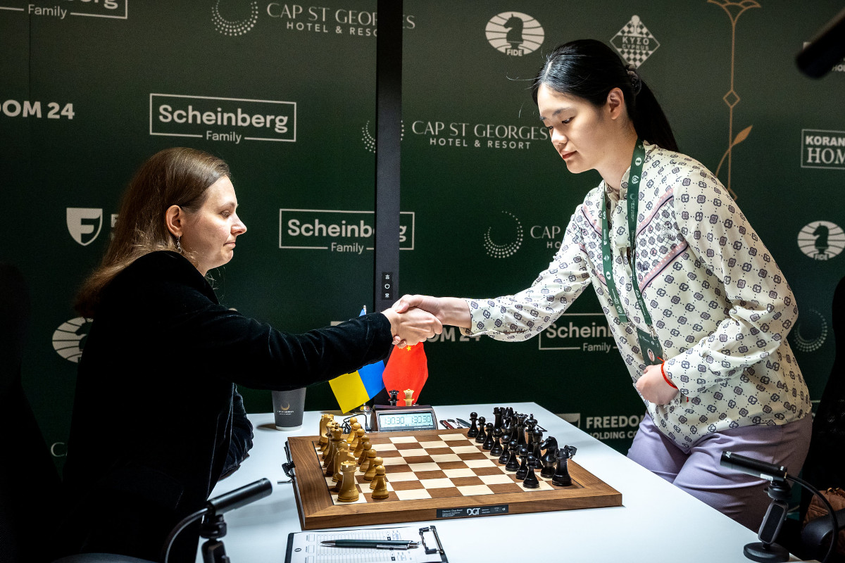 Anna Muzychuk, Zhu Jiner