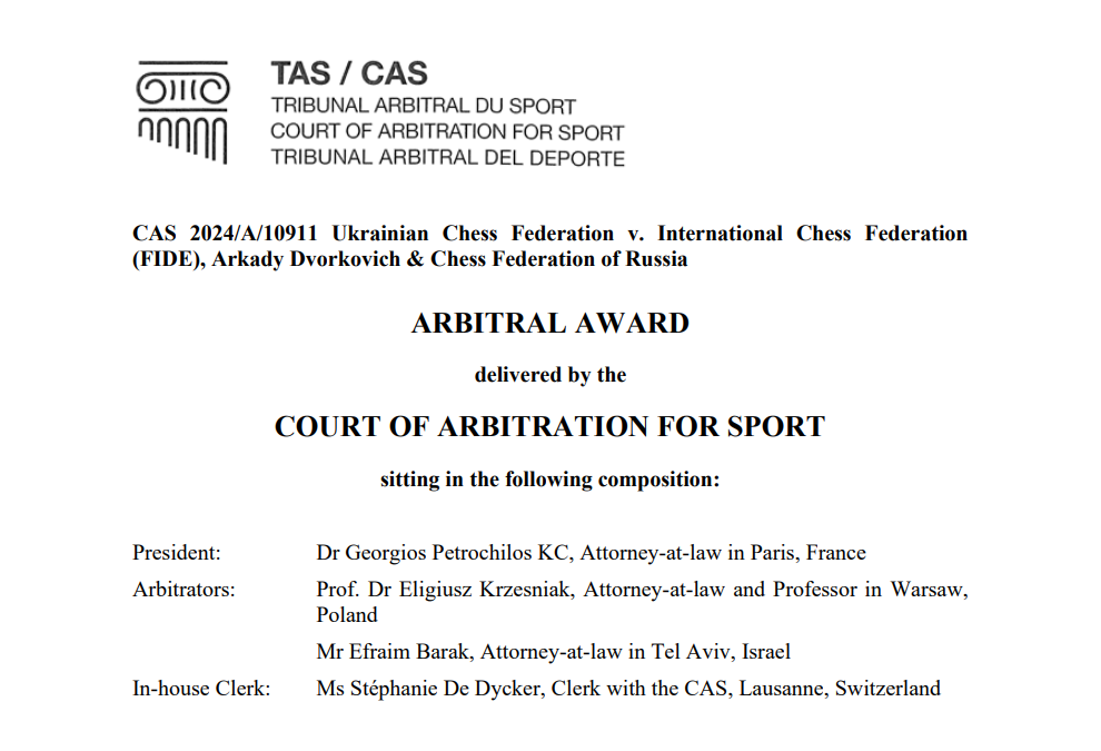 Court of Arbitration for Sport