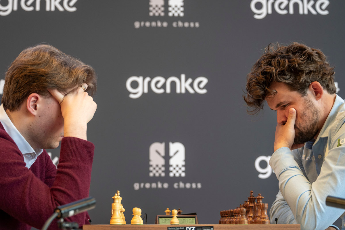 Vincent Keymer, Magnus Carlsen