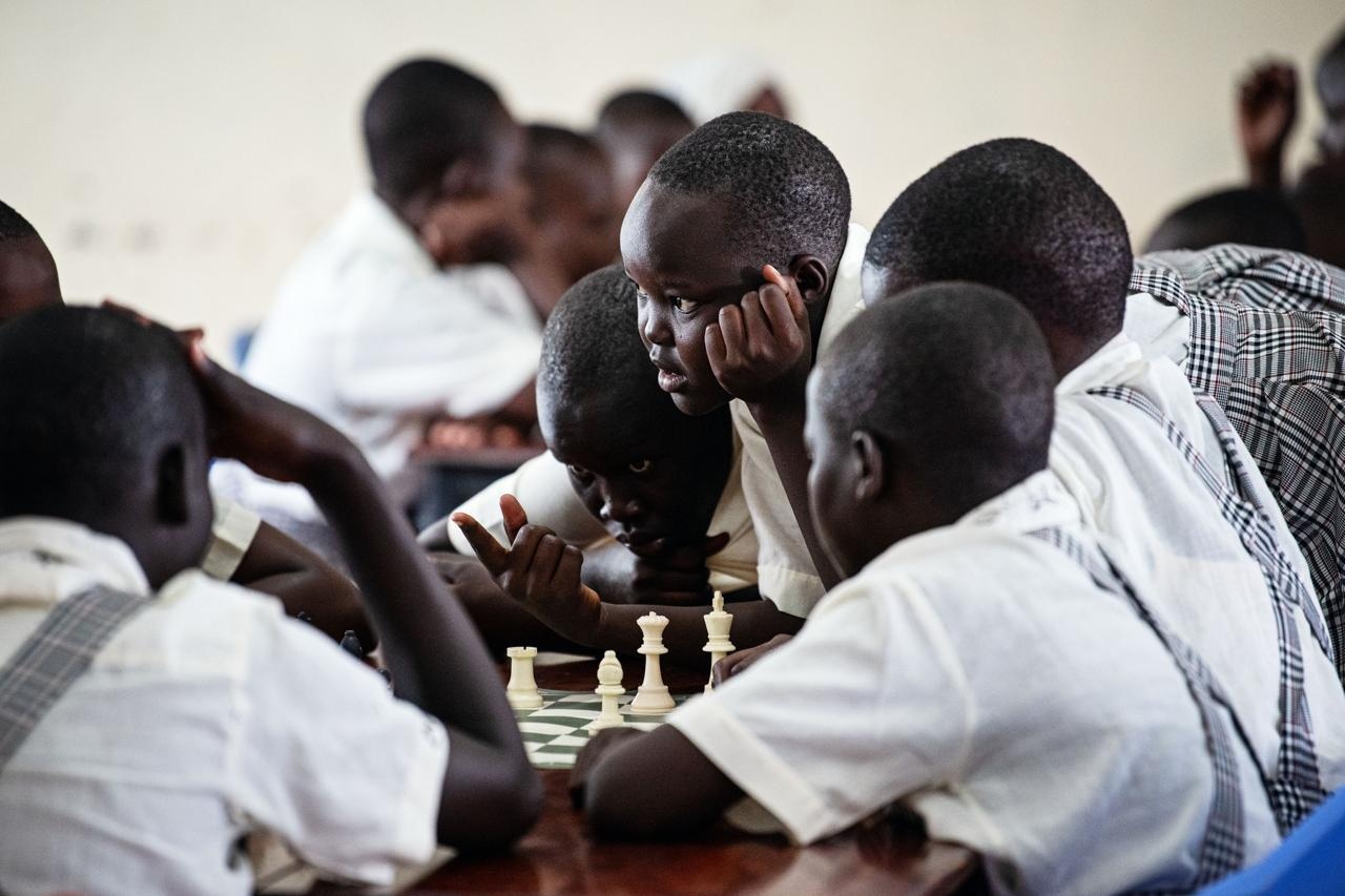 Kakuma Girls Chess Club