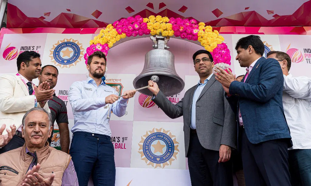 Magnus Carlsen, Vishy Anand