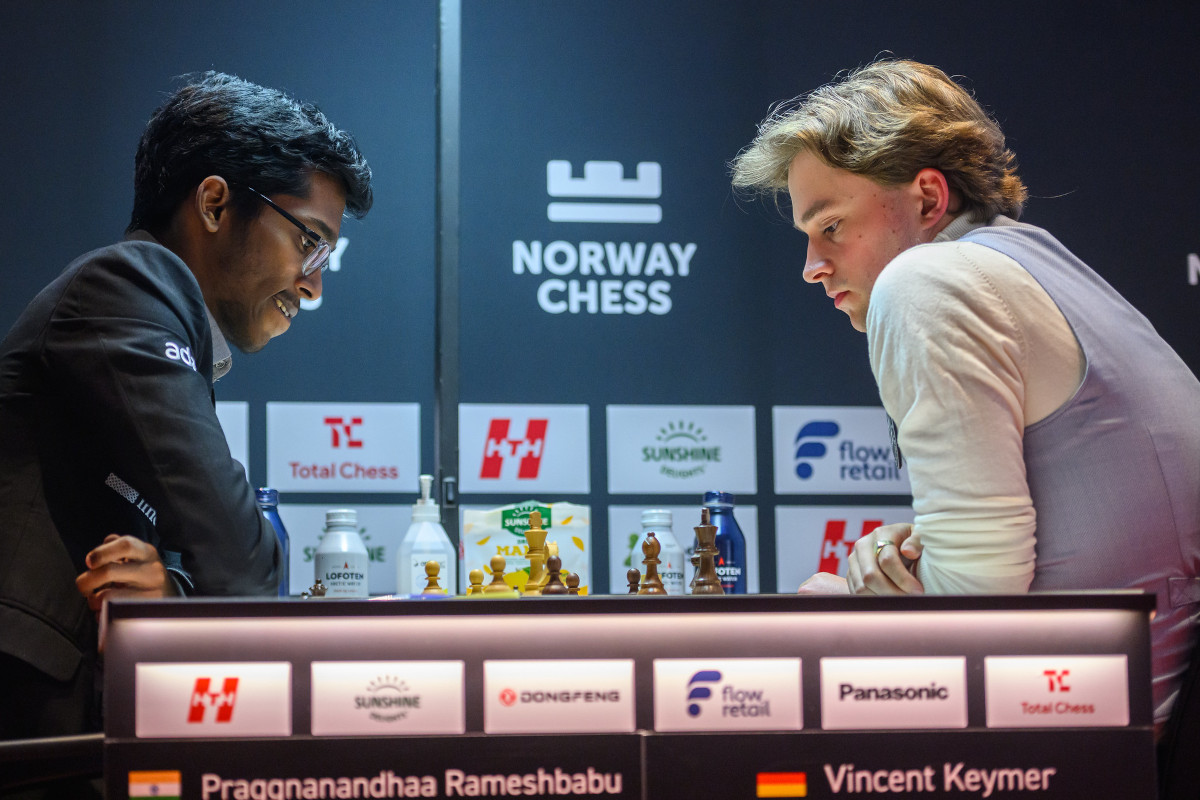 Praggnanandhaa Rameshbabu, Vincent Keymer