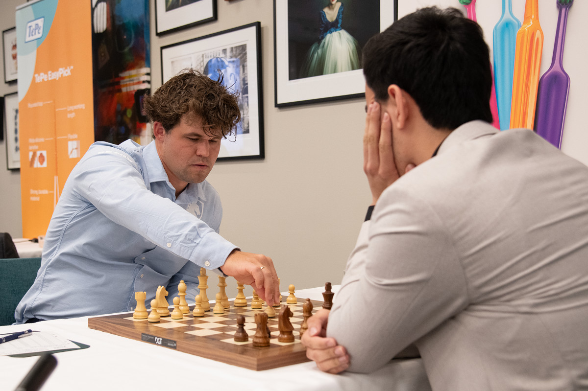 Magnus Carlsen, Nodirbek Abdusattorov