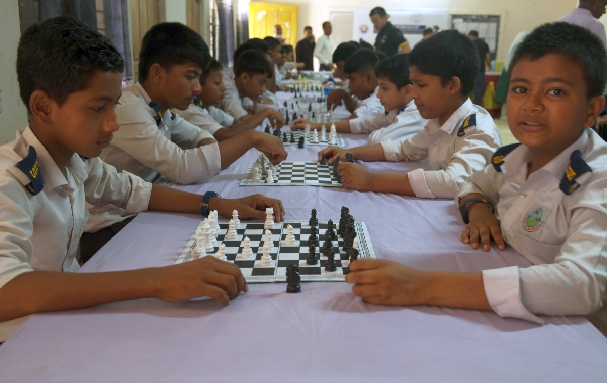 World Refugee Day, chess