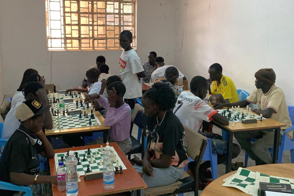 World Refugee Day, chess