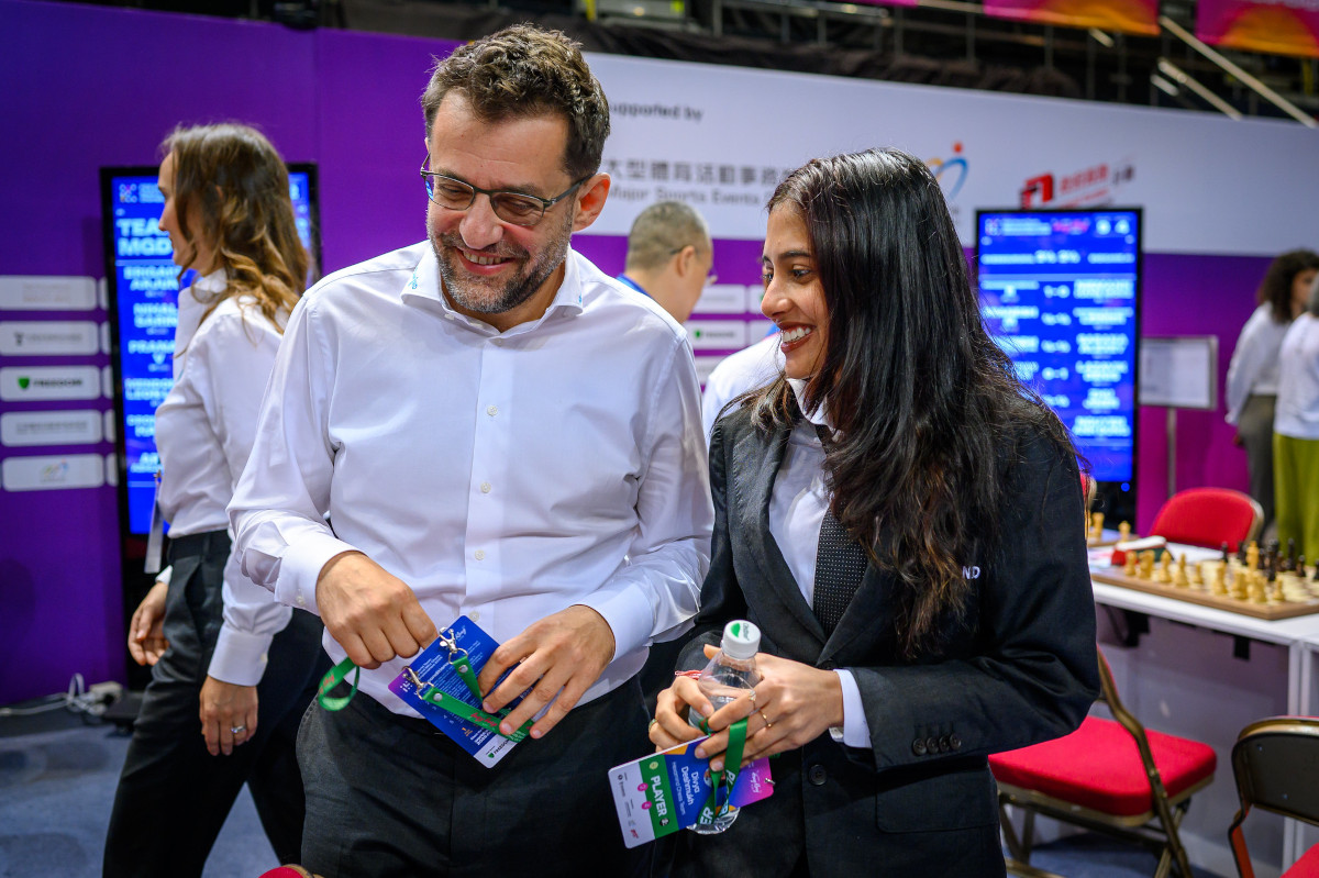 Levon Aronian, Divya Deshmukh