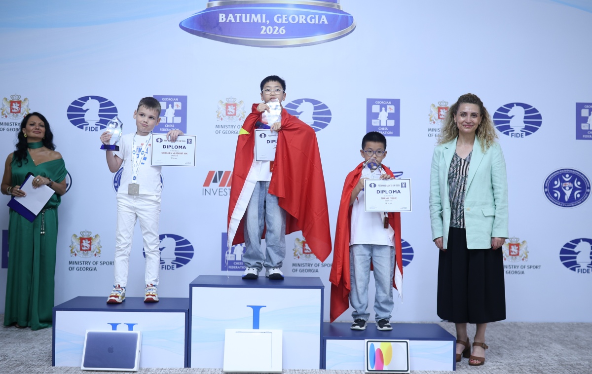 FIDE World Cadets Cup Under 8–12 2026