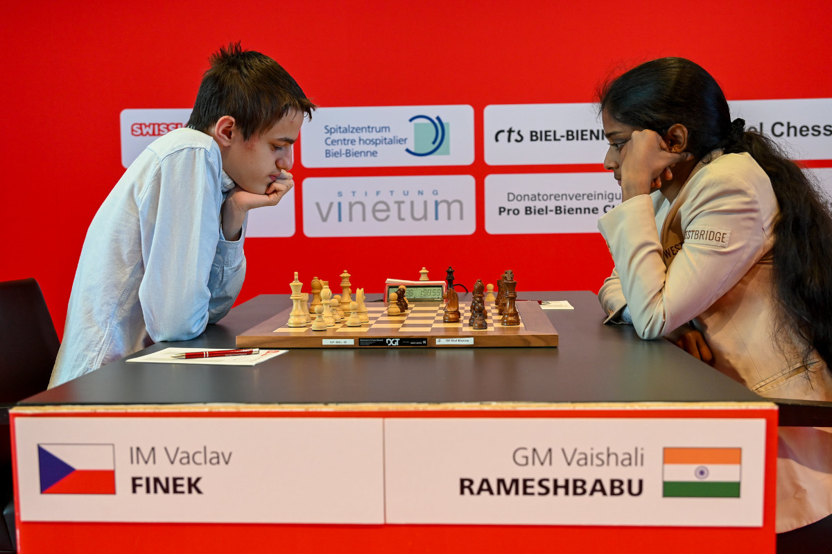 Vaclav Finek, Vaishali Rameshbabu