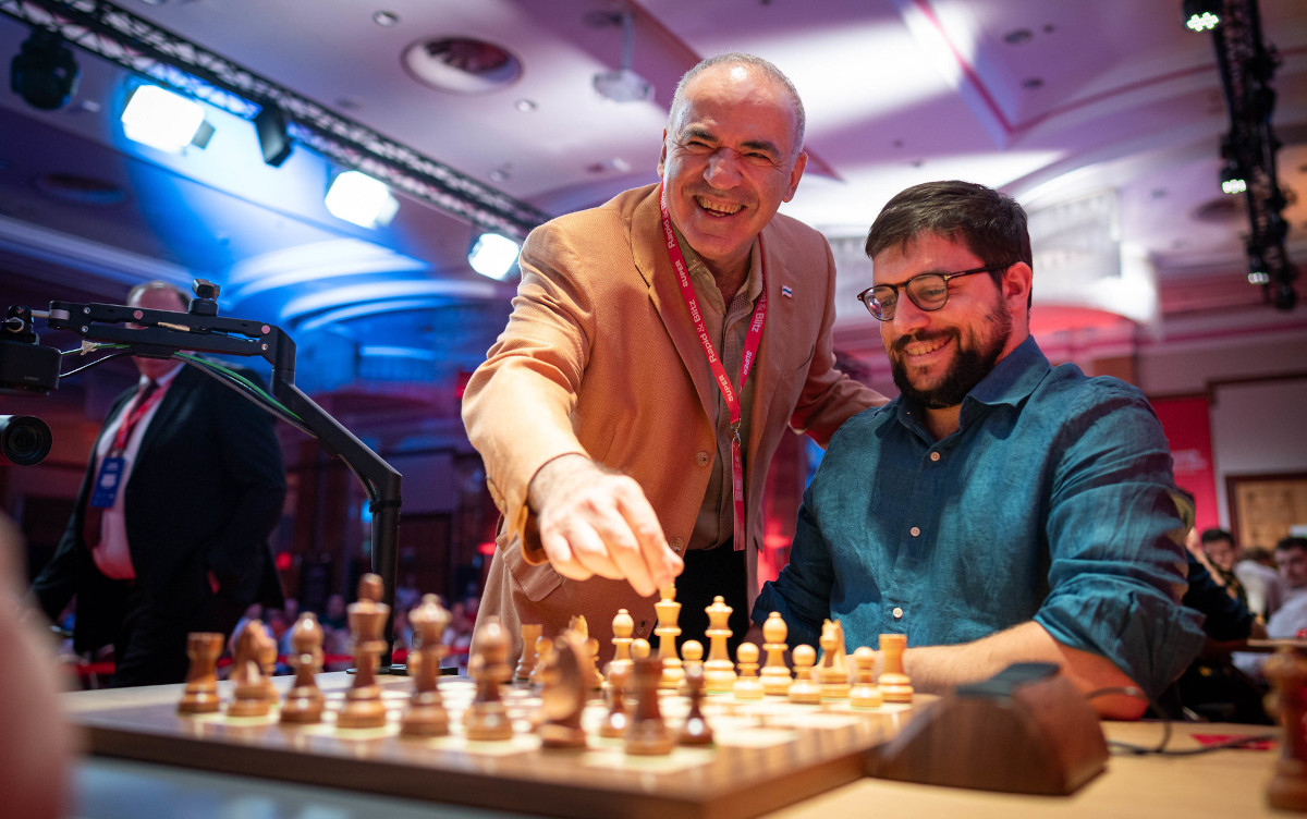 Garry Kasparov, Maxime Vachier-Lagrave