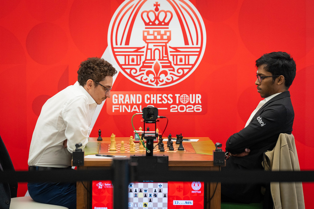 Fabiano Caruana, Praggnanandhaa Rameshbabu