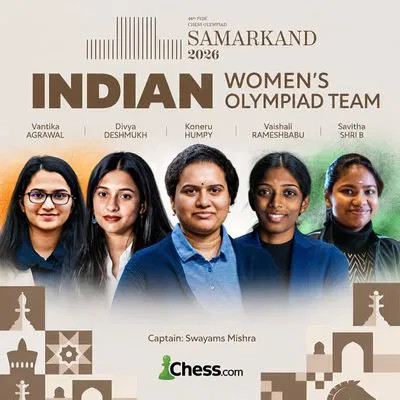 Chess Olympiad 2026, India