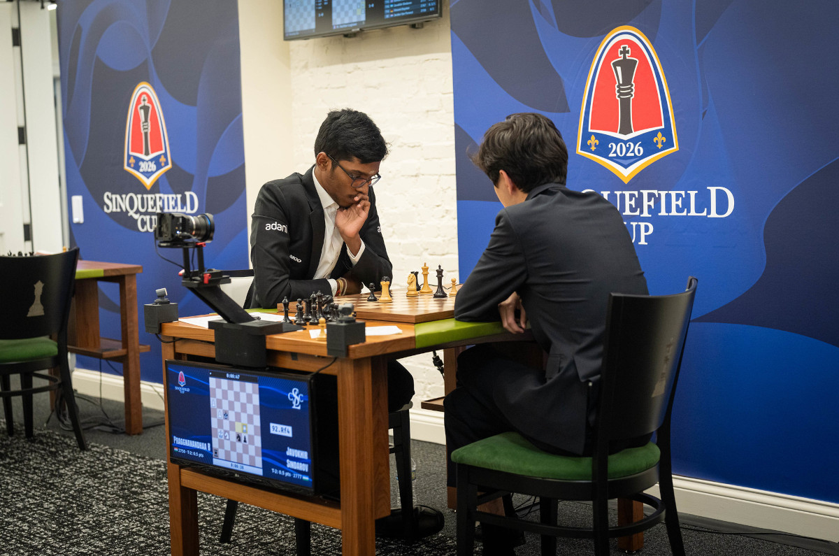 Praggnanandhaa Rameshbabu, Javokhir Sindarov