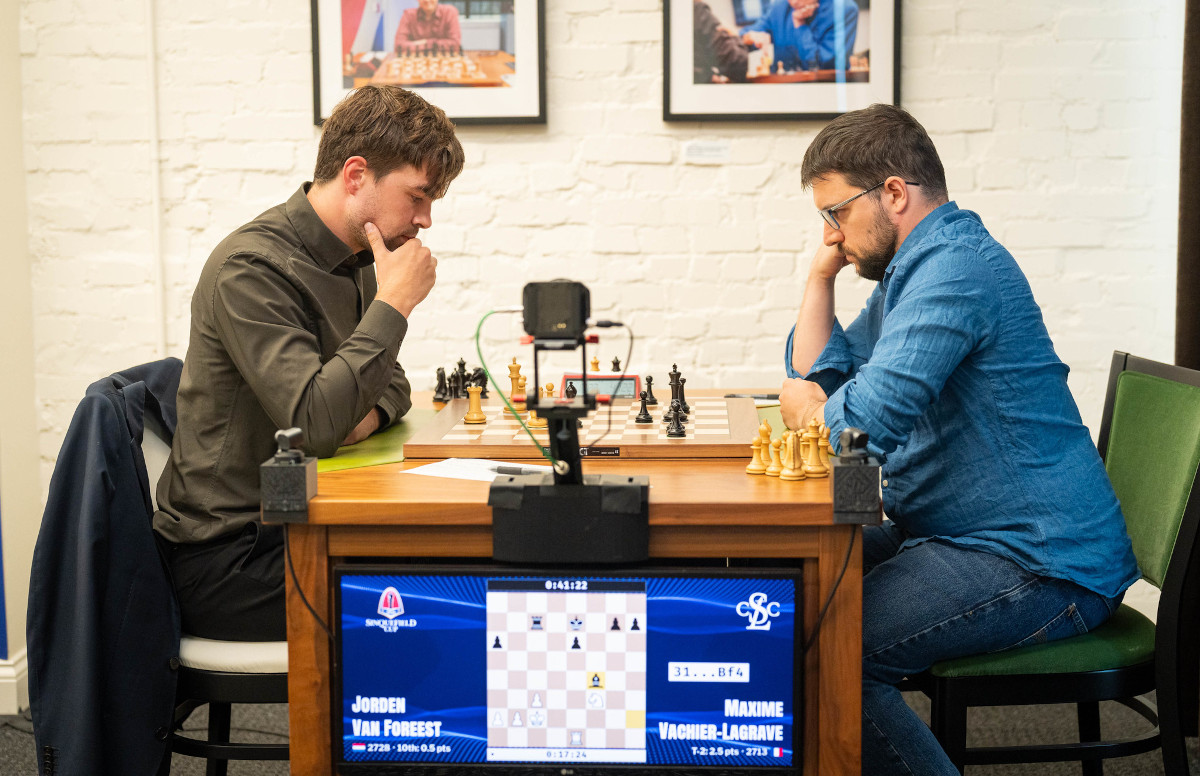 Jorden van Foreest, Maxime Vachier-Lagrave