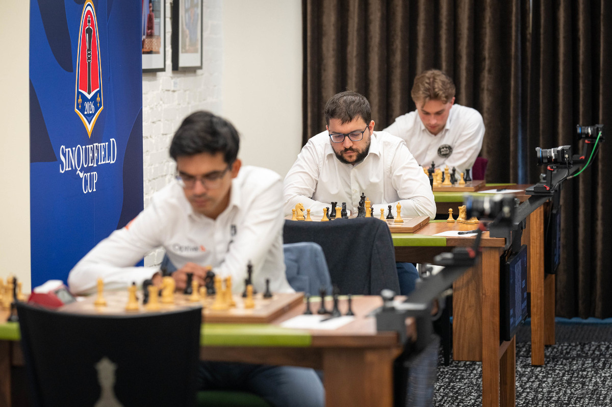 Anish Giri, Maxime Vachier-Lagrave, Vincent Keymer