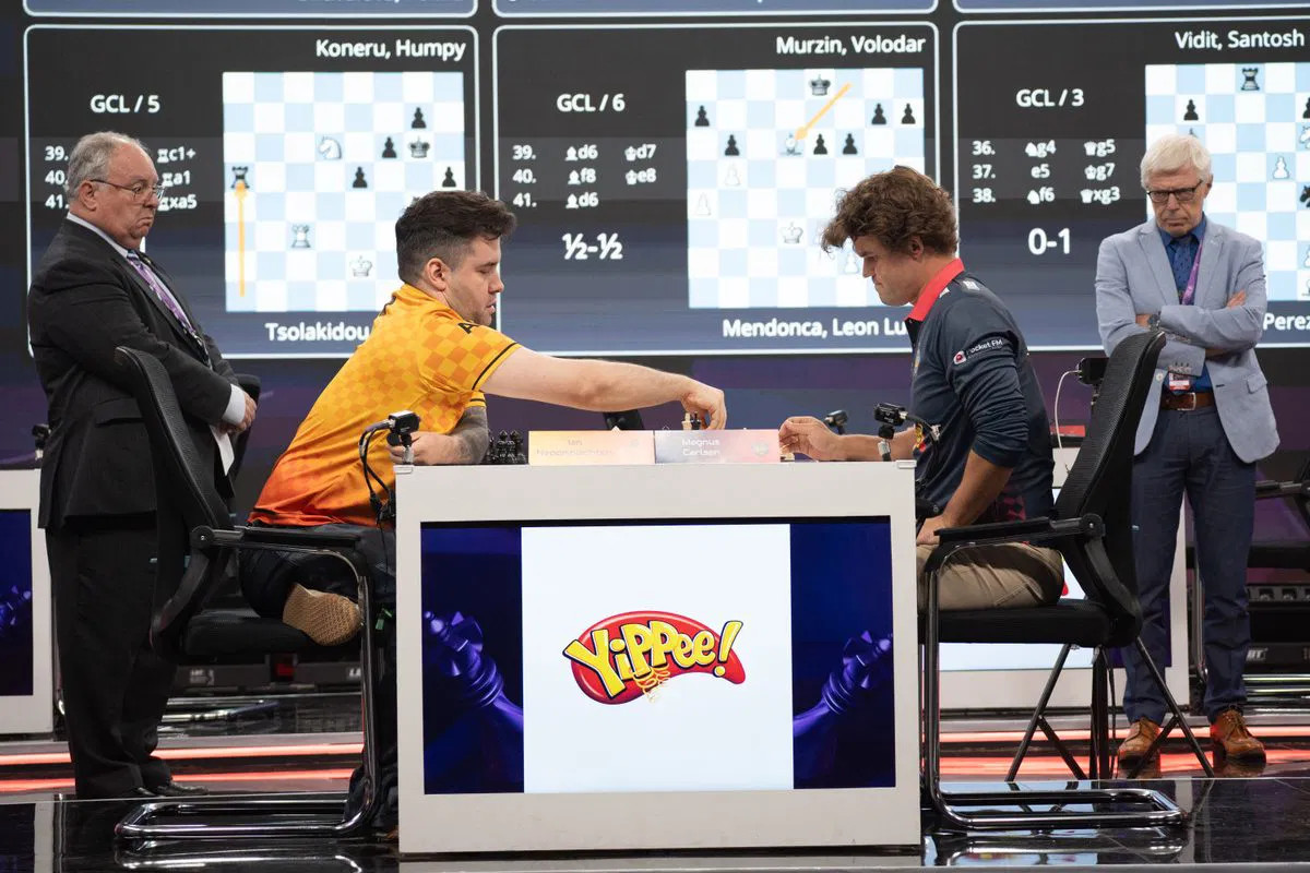 Ian Nepomniachtchi, Magnus Carlsen