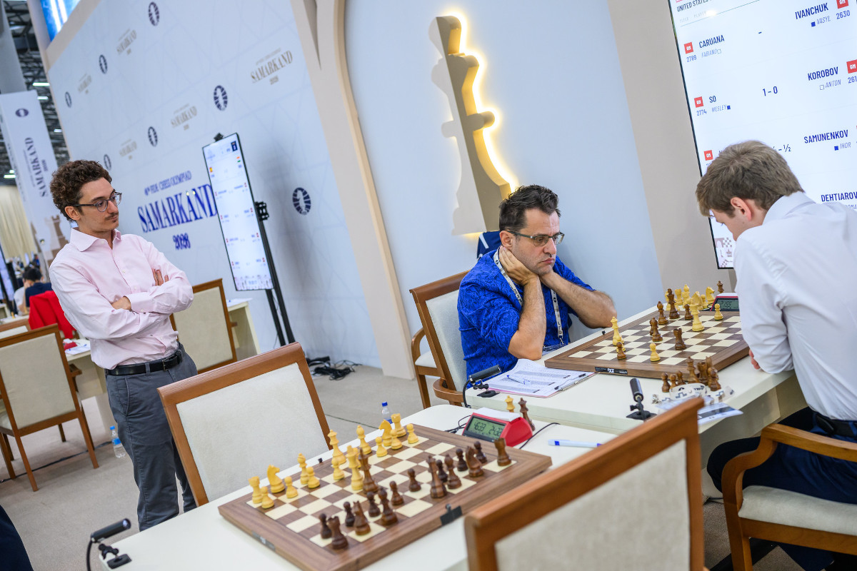 Levon Aronian, Roman Dehtiarov