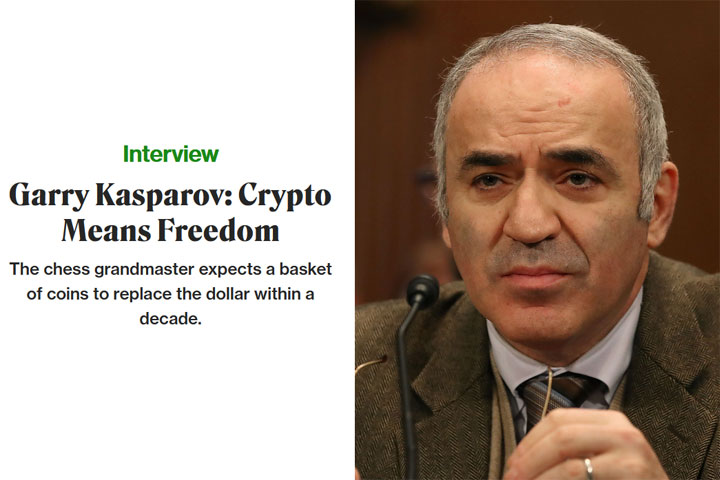 World Chess Champion Garry Kasparov Launches First NFT Collection