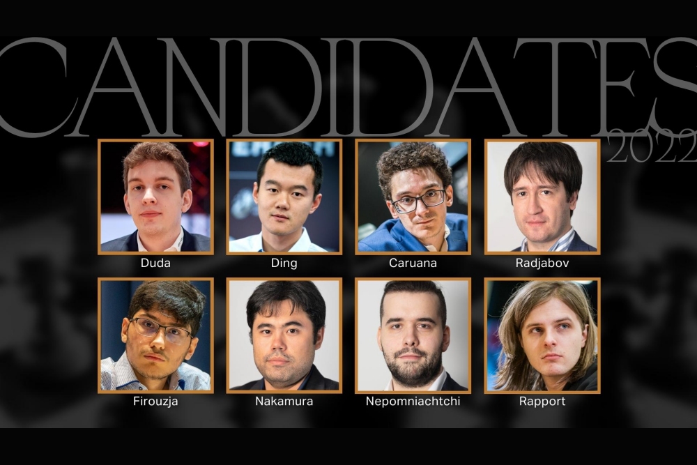 FIDE Candidates Tournament 2022, Ding Liren VS Hikaru Nakamura