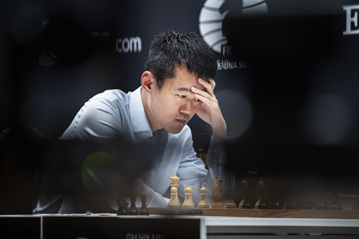 Candidates R3: Ding's missed chance