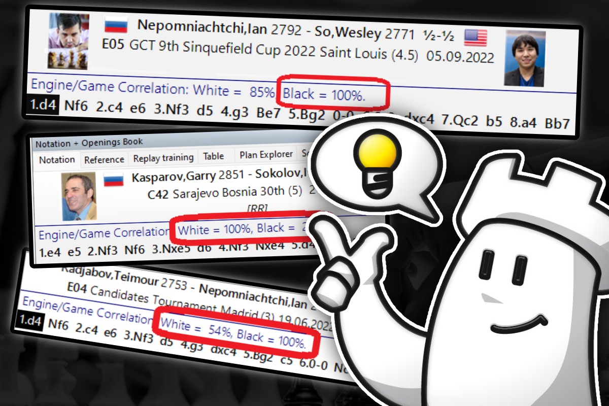 Let's Check Engine Correlation: How to use it | ChessBase