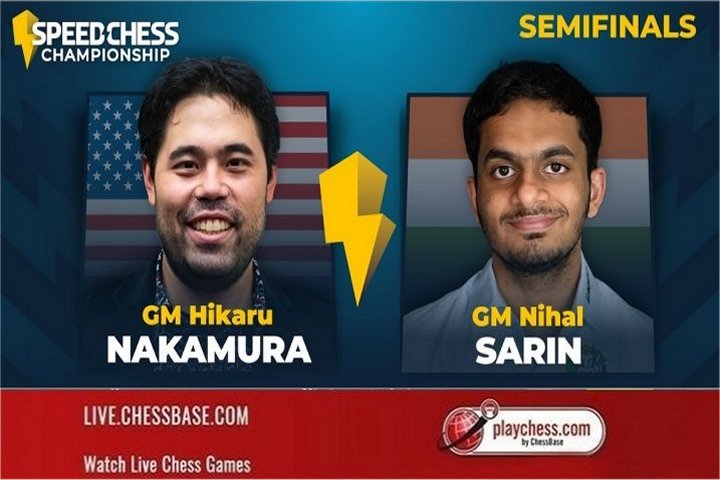 Speedchess Championship: Hikaru Nakamura vs Nihal Sarin