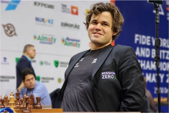 Carlsen dominates World Rapid and Blitz Chess Championships in Kazakhstan