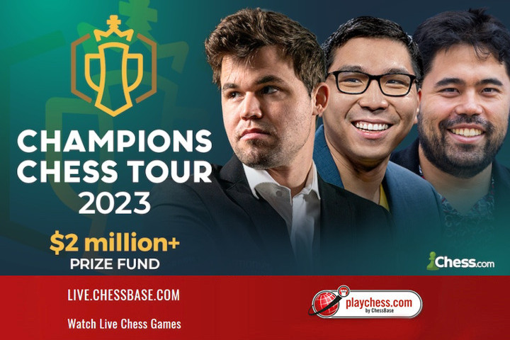 How to watch the Champions Chess Tour 2023 Chessable Masters live on DAZN