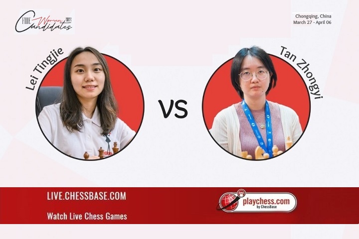 chess24 - Congratulations to Lei Tingjie on winning the Monaco half of the  Women's Candidates Tournament! She'll now play a final next year against  Goryachkina, Lagno, Kosteniuk or Tan Zhongyi to decide