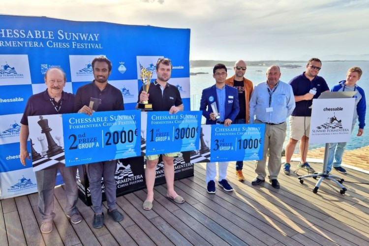 Vladimir Fedoseev first at Chessable Sunway Formentera Open | ChessBase