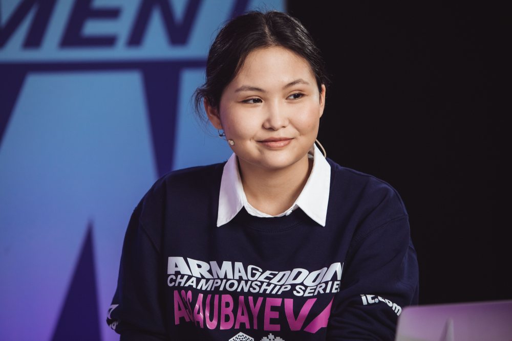 17-year-old Bibisara Assaubayeva is the new World Blitz Champion with one  round to spare