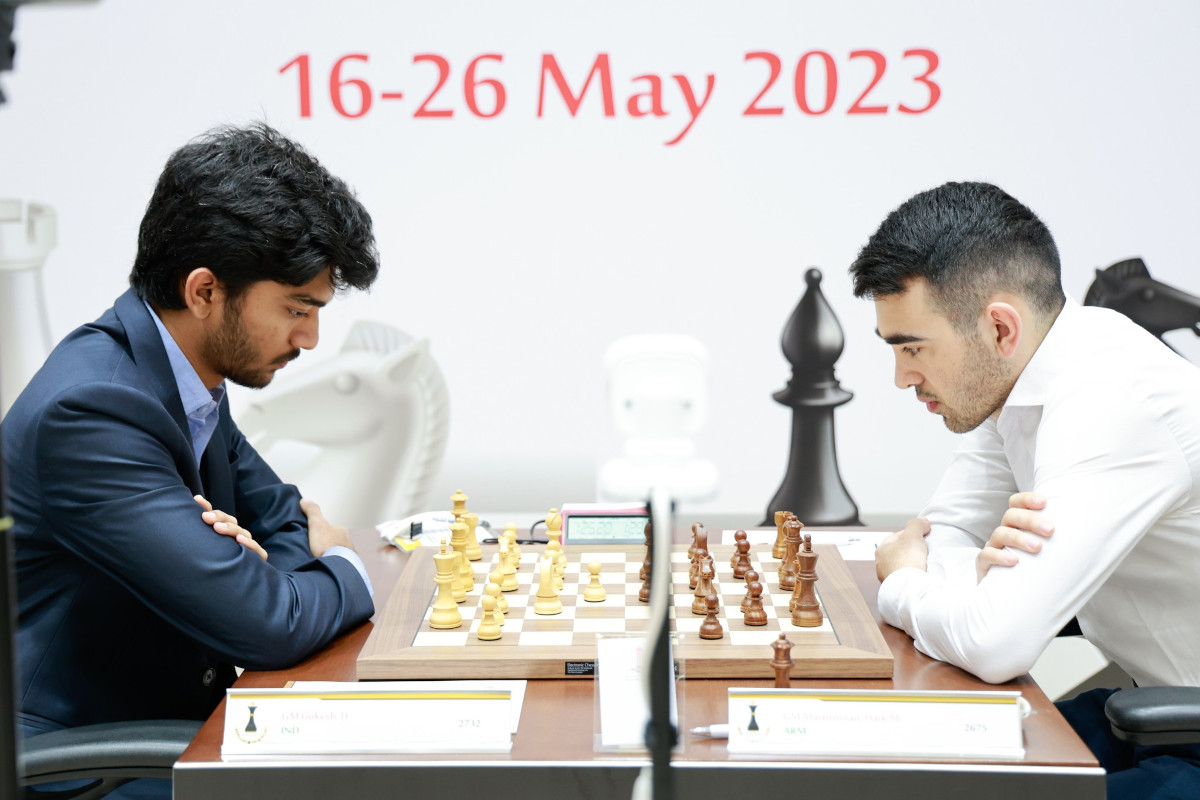 Gukesh (2629) vs Praggnanandhaa (2645)