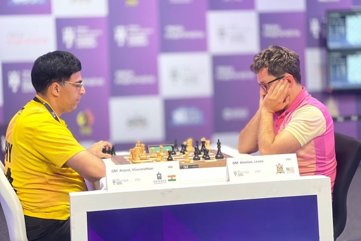 GCL Day 5: Vishy strikes Aronian, Ganges Grandmasters score gargantuan win - Vimarsana News