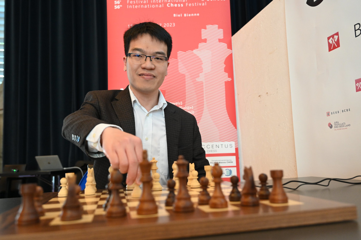 Biel Le back in the race ChessBase