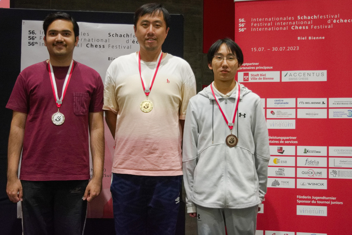 Biel: Bu Xiangzhi wins the Masters Open Tournament