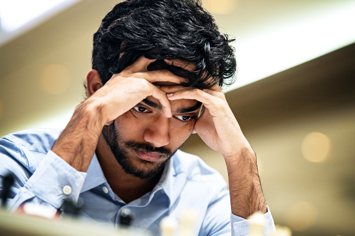 ChessBase India on X: It's very rare that a fighter of Gukesh's