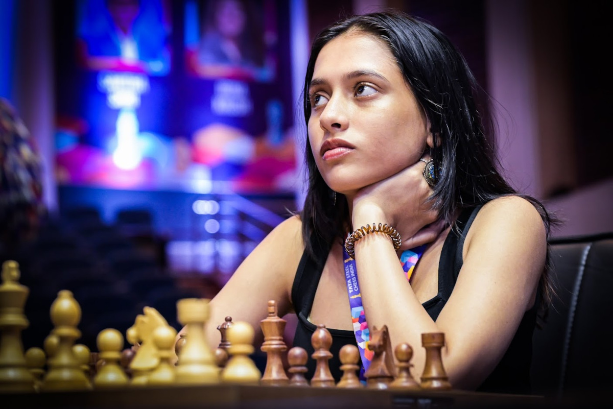 Divya wins Tata Steel Rapid with splendid performance ChessBase