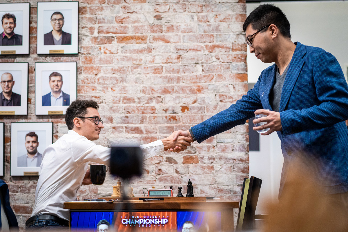 2022 U.S. Chess Champions: Grandmaster Fabiano Caruana and Woman  Grandmaster Jennifer Yu Take Their Second Championship Titles
