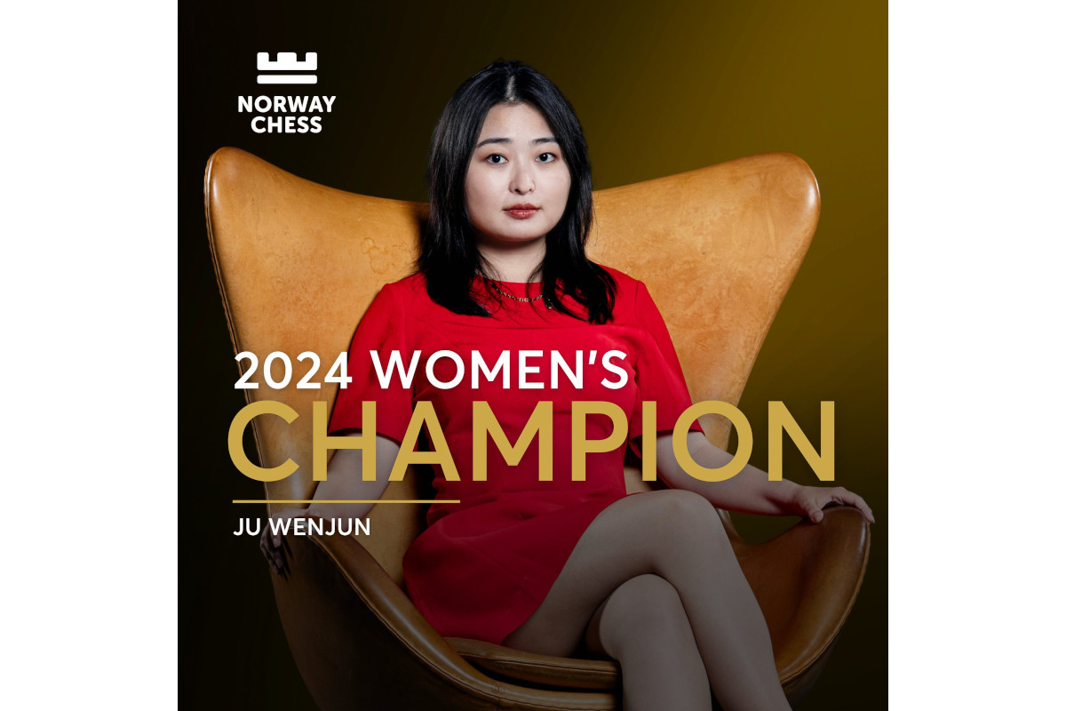 Ju Wenjun triumphant at inaugural Norway Chess Women event
