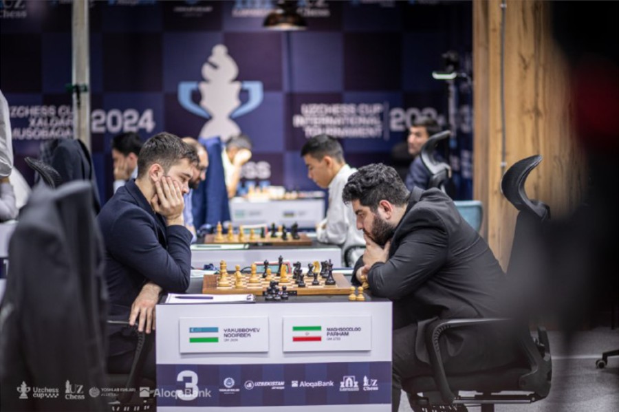 UzChess: Yakubboev sole leader after five rounds - Vimarsana News