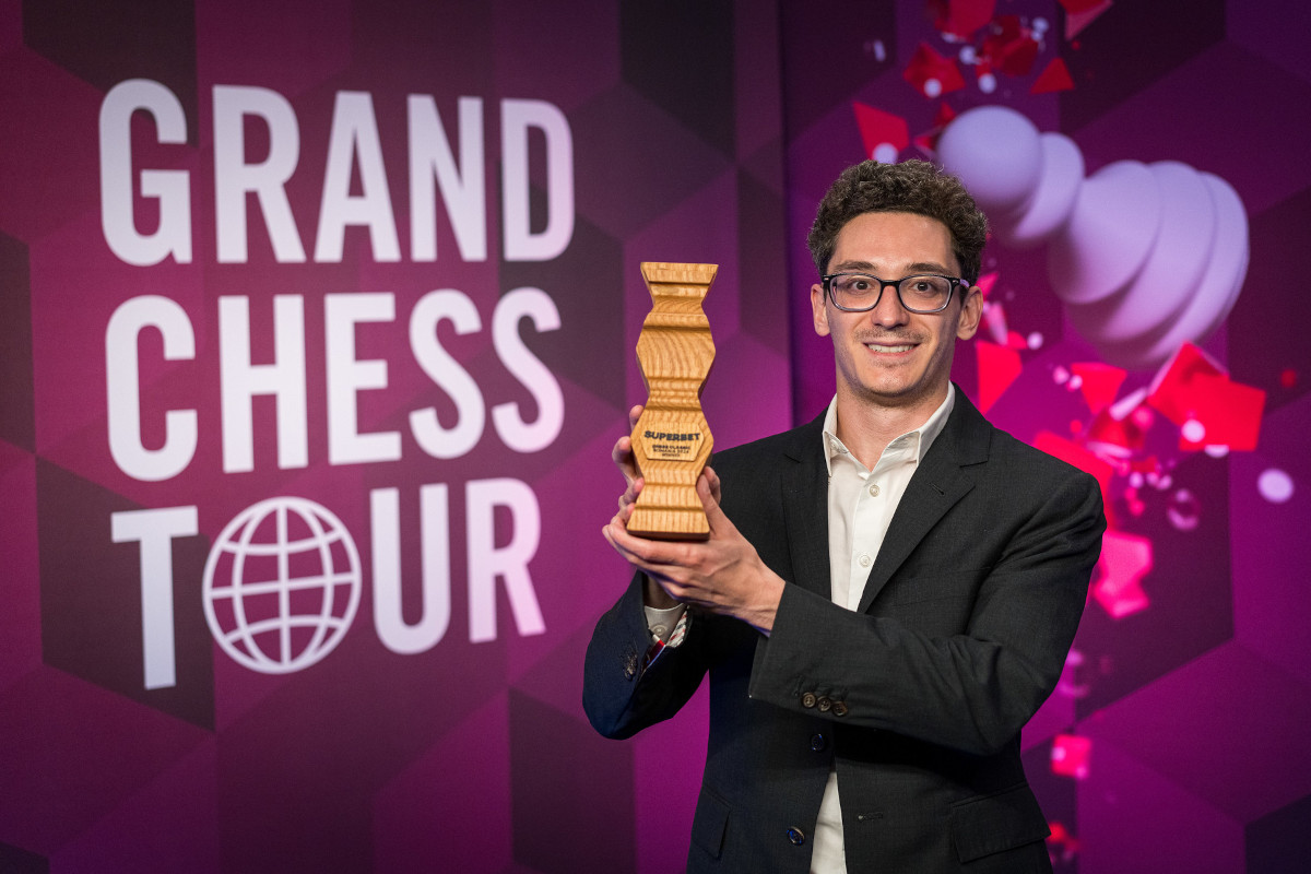 Caruana scores 3/3 in rapid playoff, wins Superbet Chess Classic