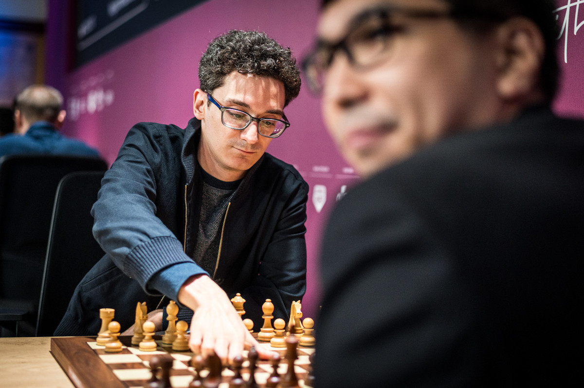 SuperUnited Croatia: Caruana grabs the lead, Gukesh resurges