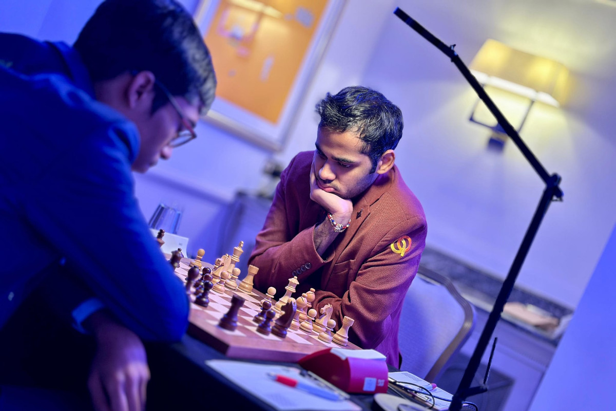 WR Masters Cup Arjun and MVL advance to the finals ChessBase