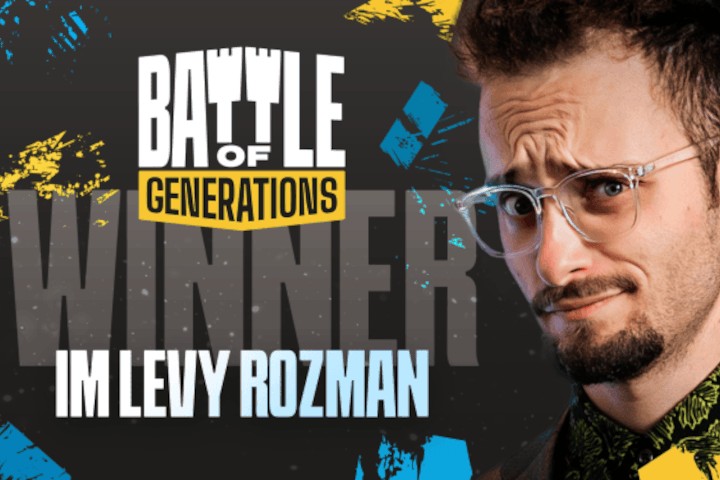 Levy Rozman beats Pia Cramling in Battle of Generations