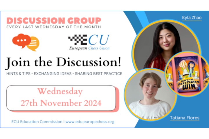 Join the conversation on Zoom - Chess in Education discussion group